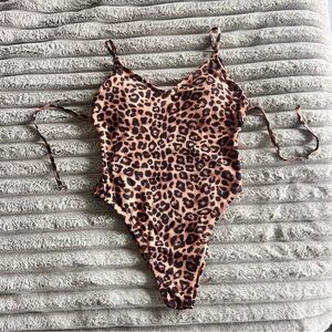Wild Fable Leopard One Piece Swimsuit